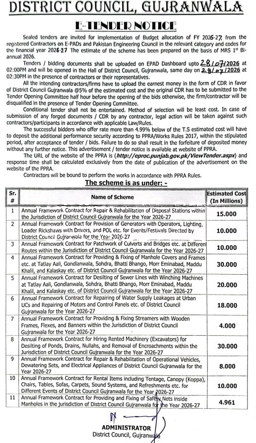 Tender Document
