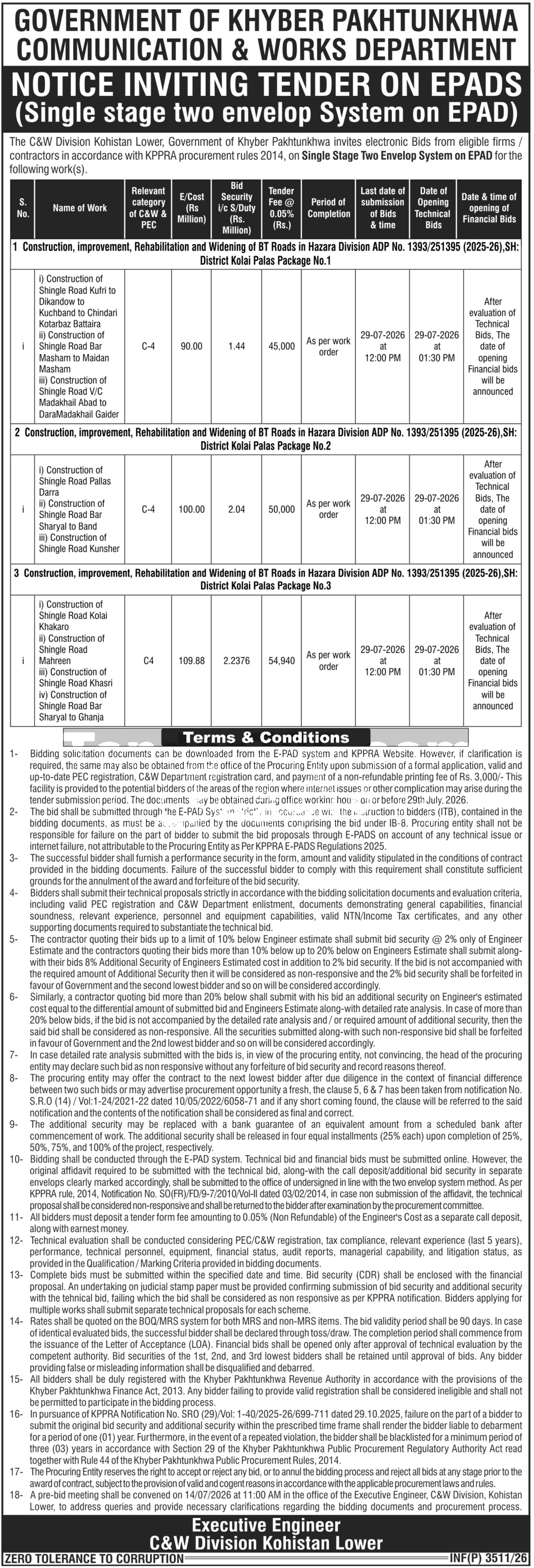 Tender Document