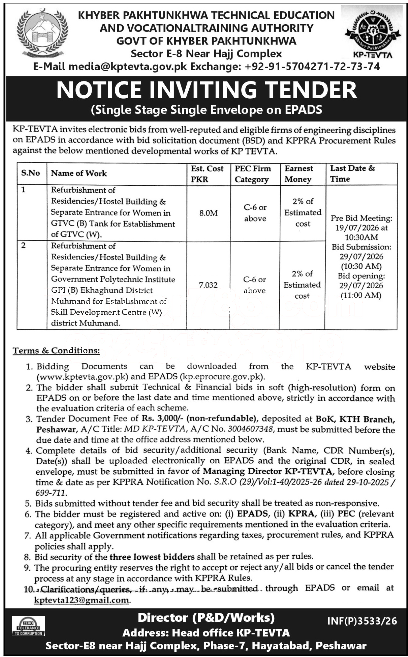 Tender Document