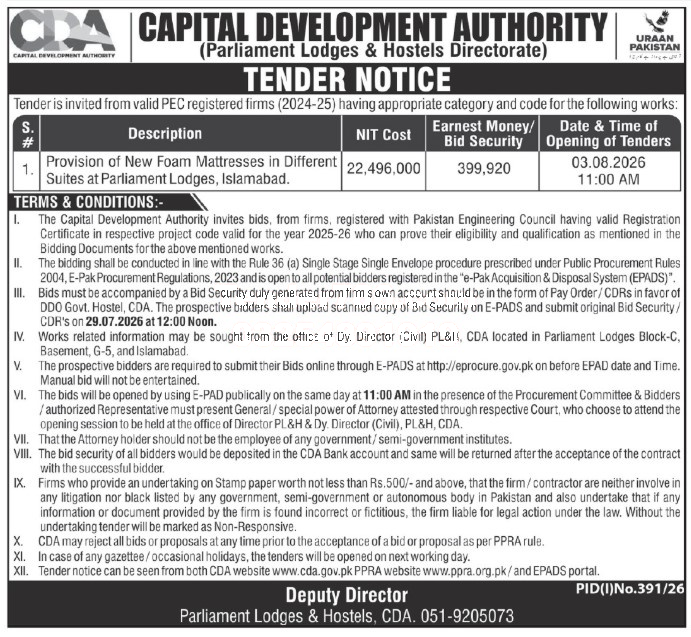 Tender Document