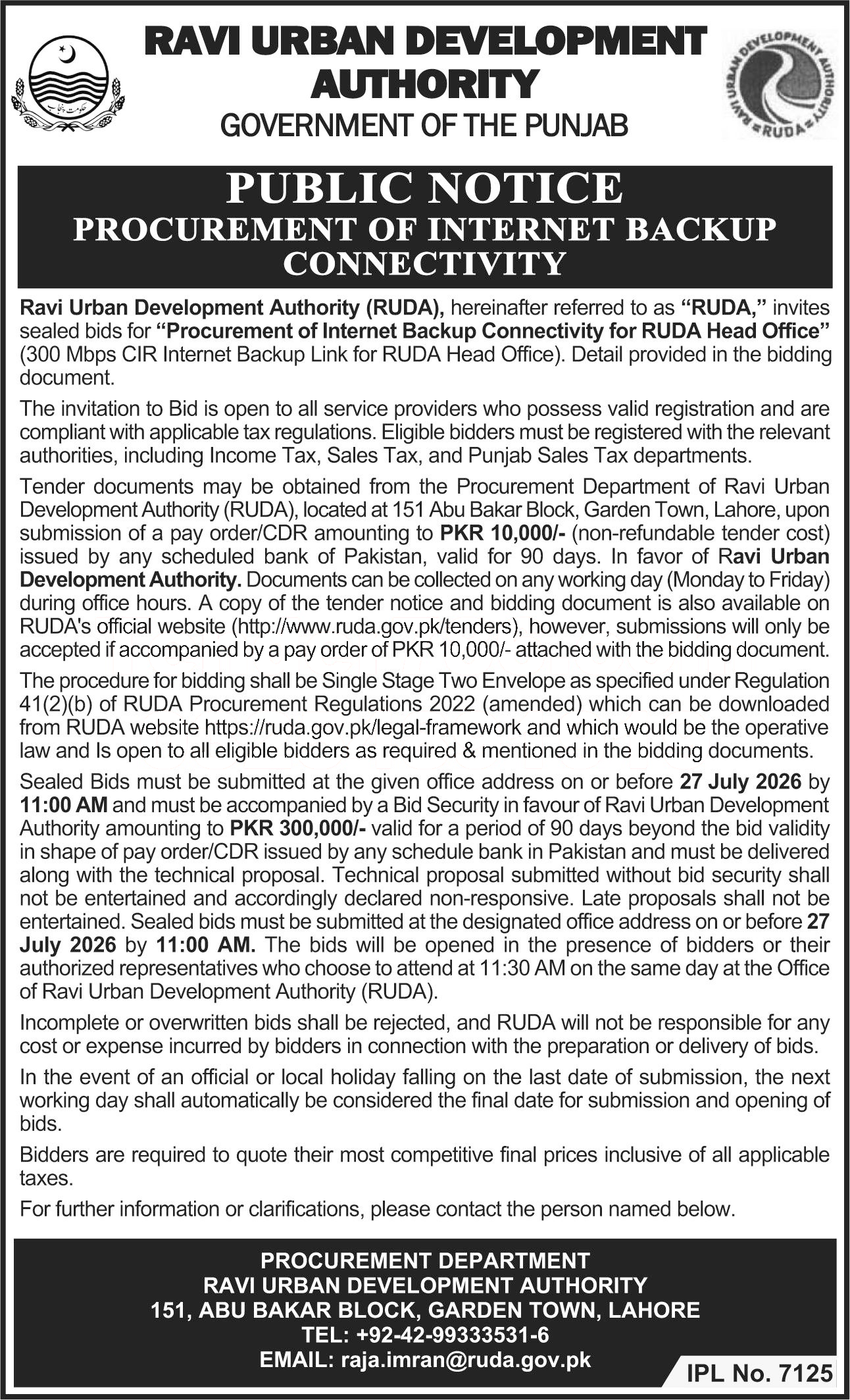 Tender Document