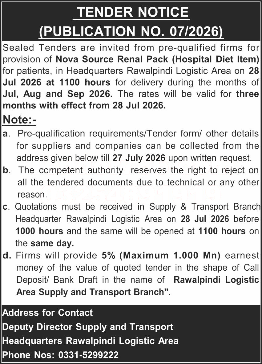 Tender Document