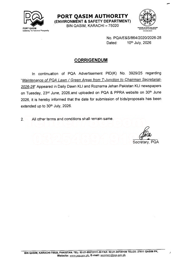 Tender Document
