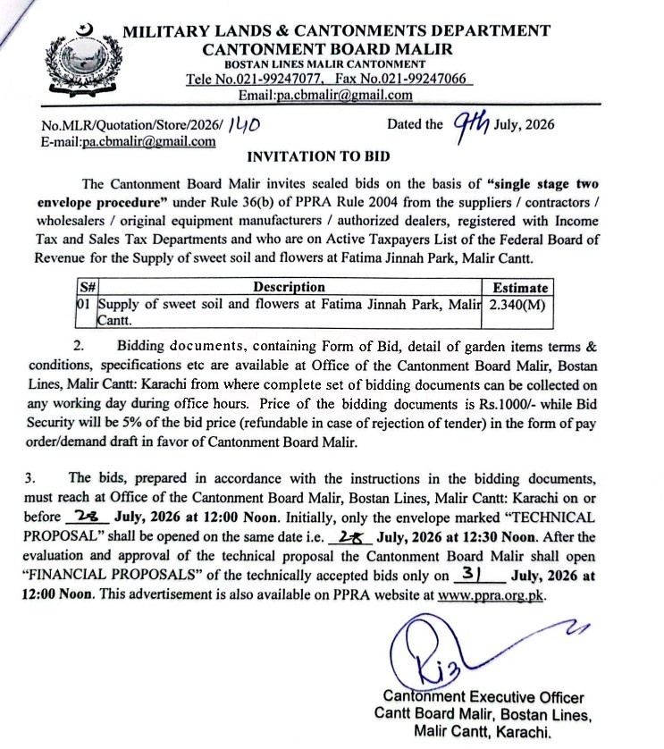 Tender Document