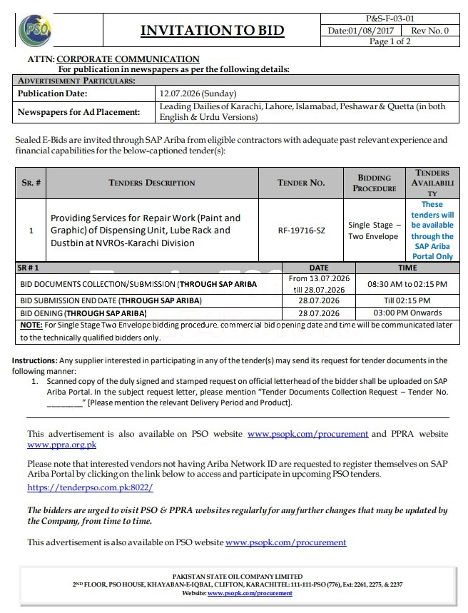Tender Document