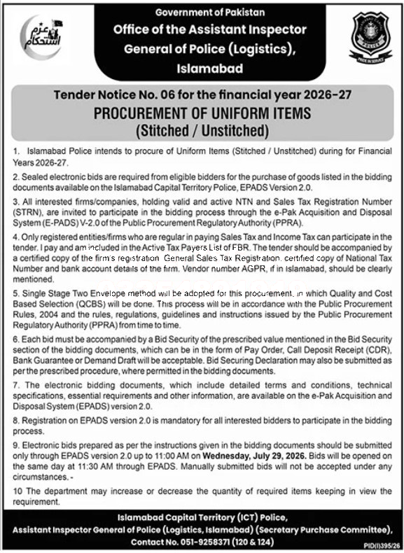 Tender Document