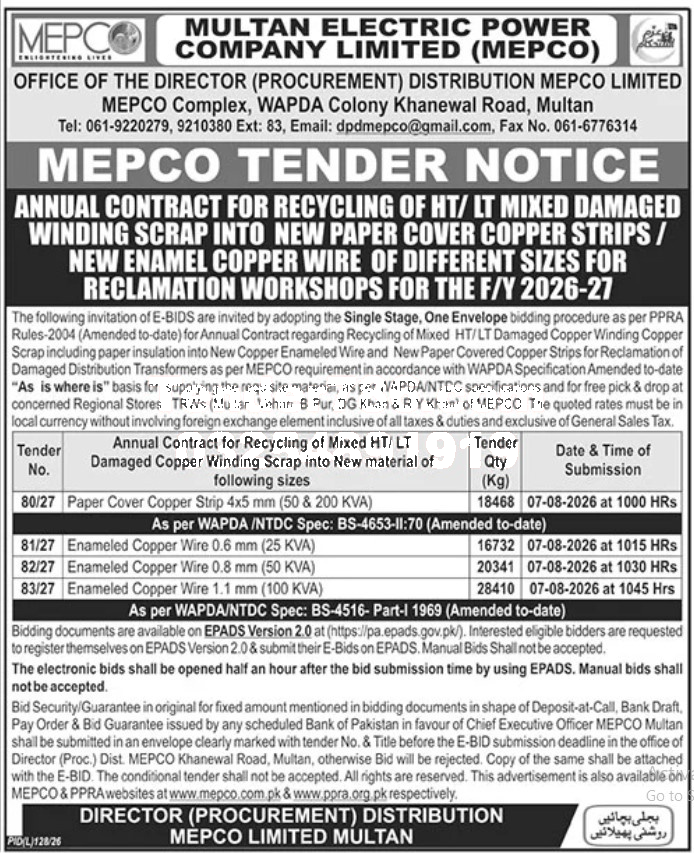 Tender Document