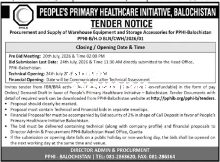 Tender Document
