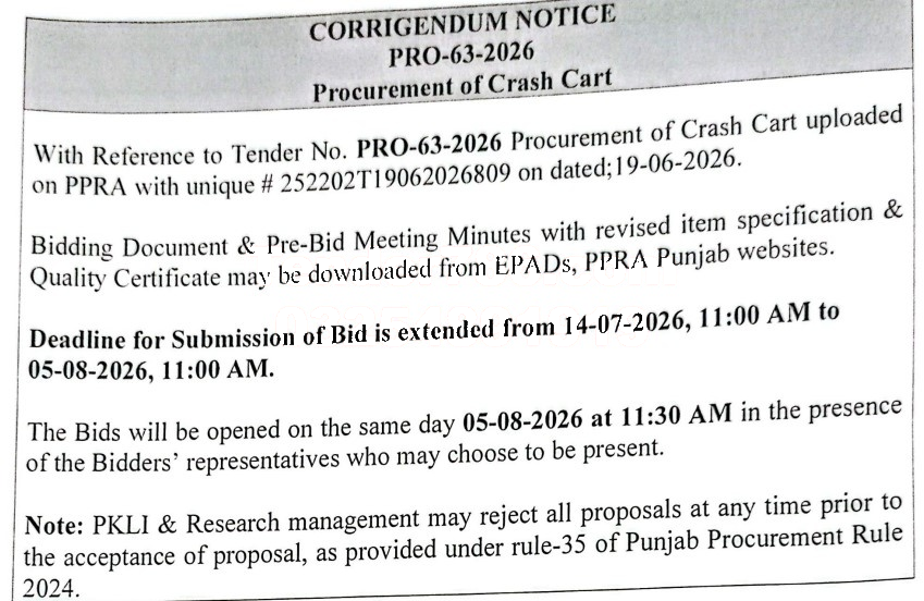 Tender Document