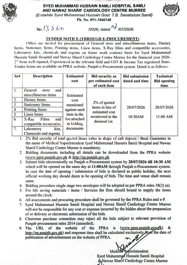 Tender Document
