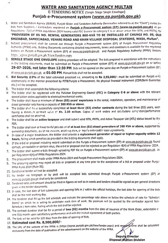 Tender Document