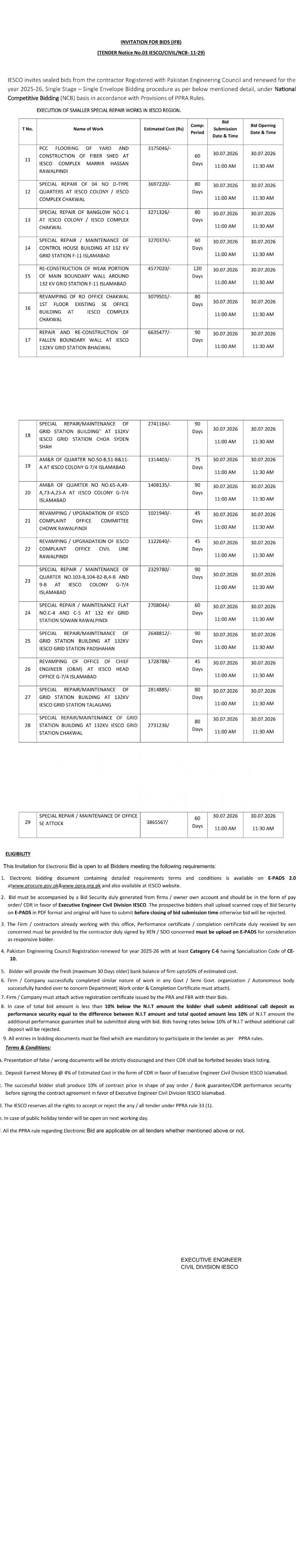 Tender Document
