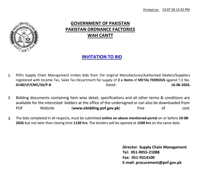 Tender Document