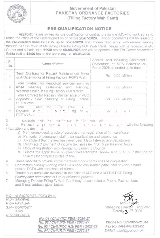 Tender Document