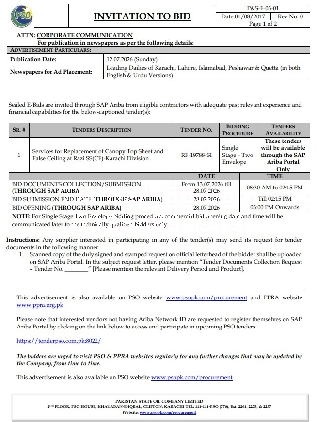 Tender Document