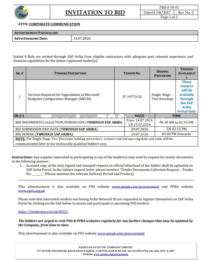 Tender Document