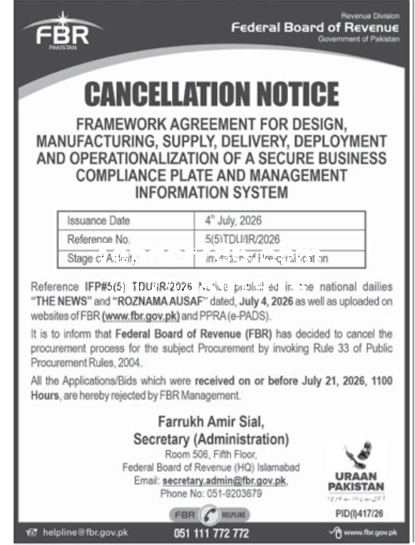 Tender Document