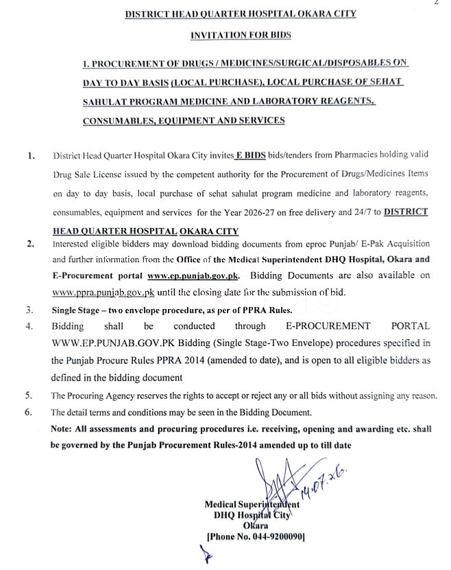 Tender Document