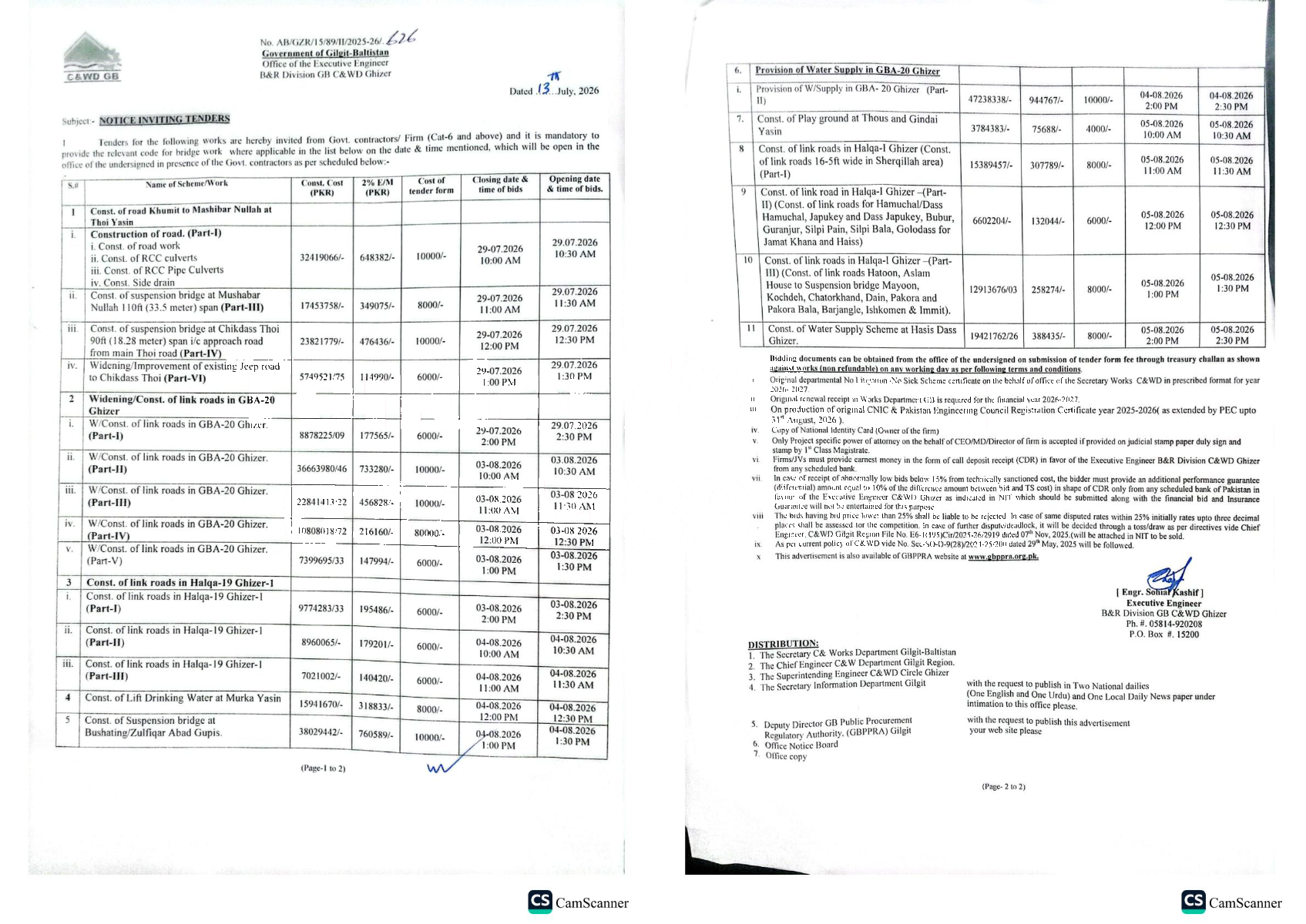 Tender Document