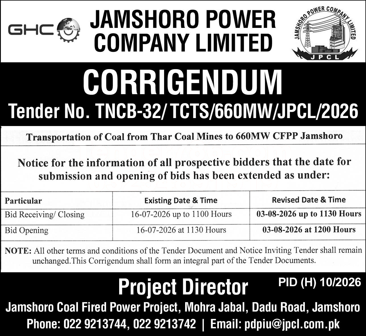 Tender Document