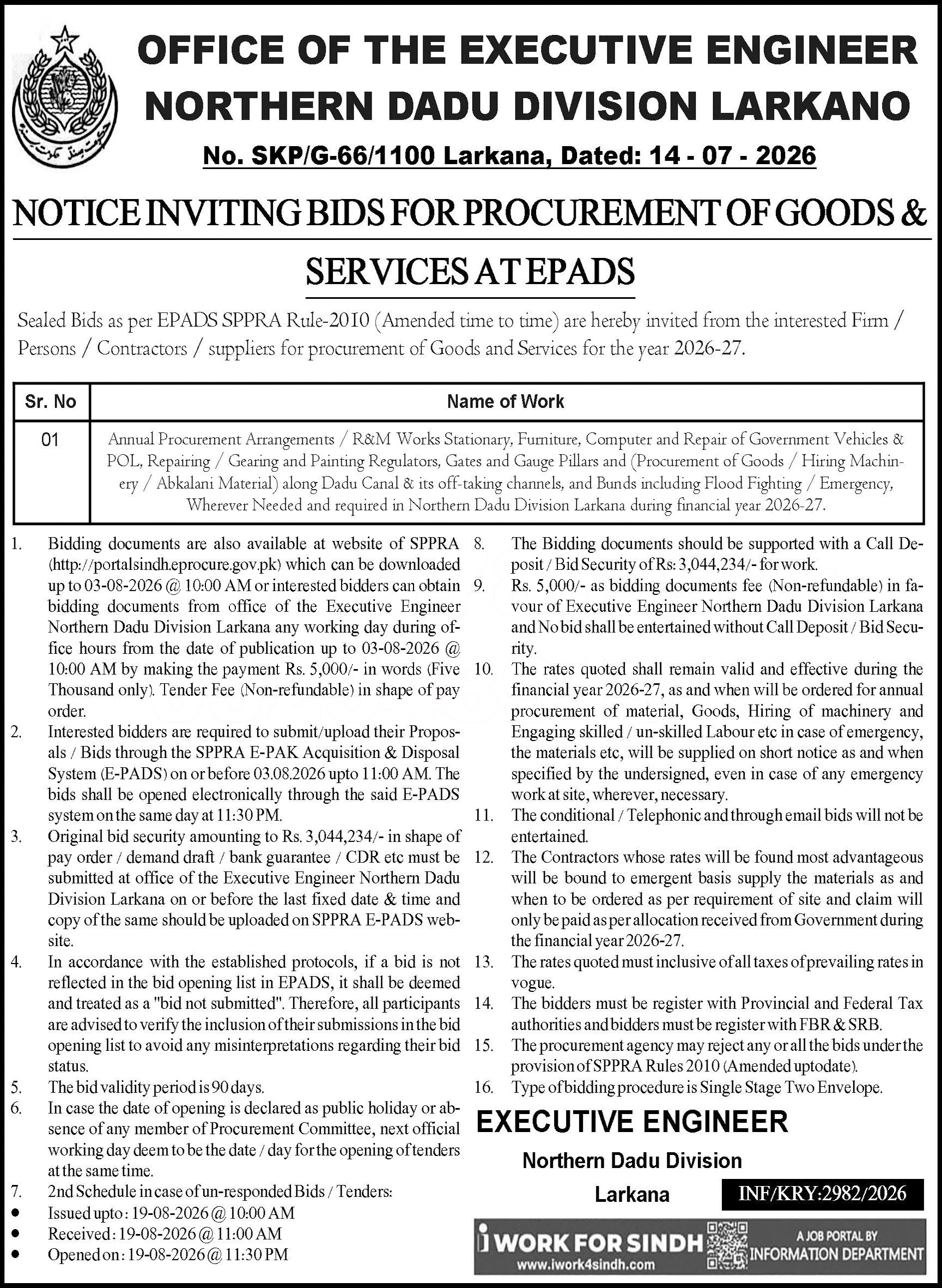 Tender Document