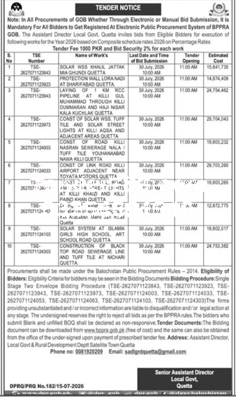Tender Document