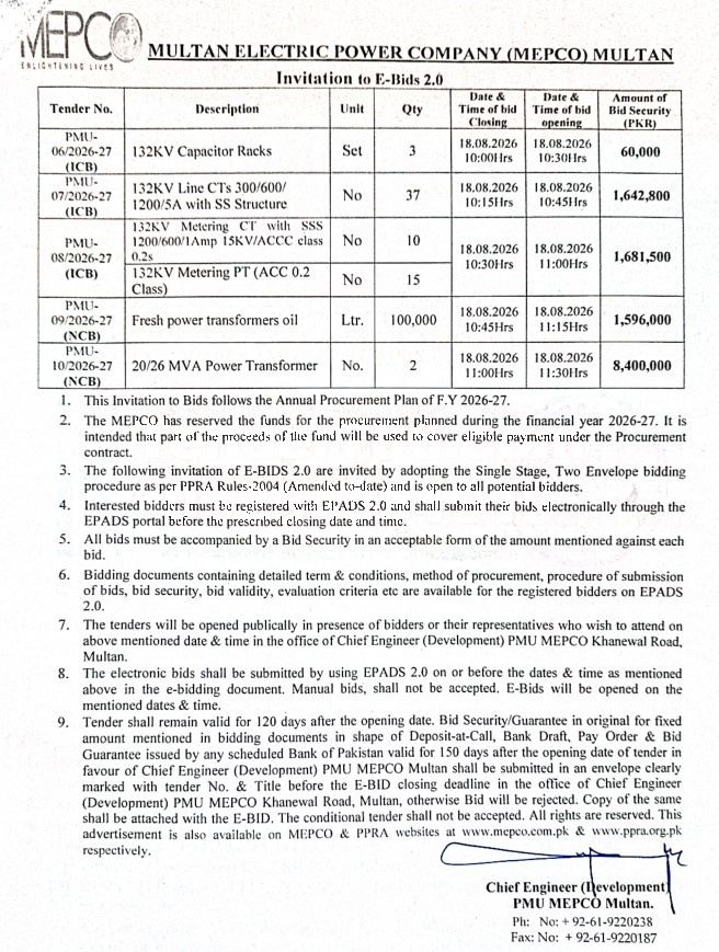 Tender Document
