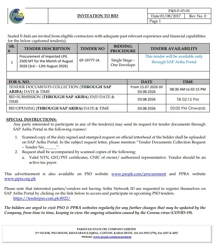 Tender Document