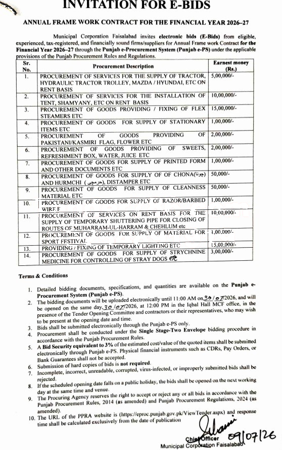 Tender Document