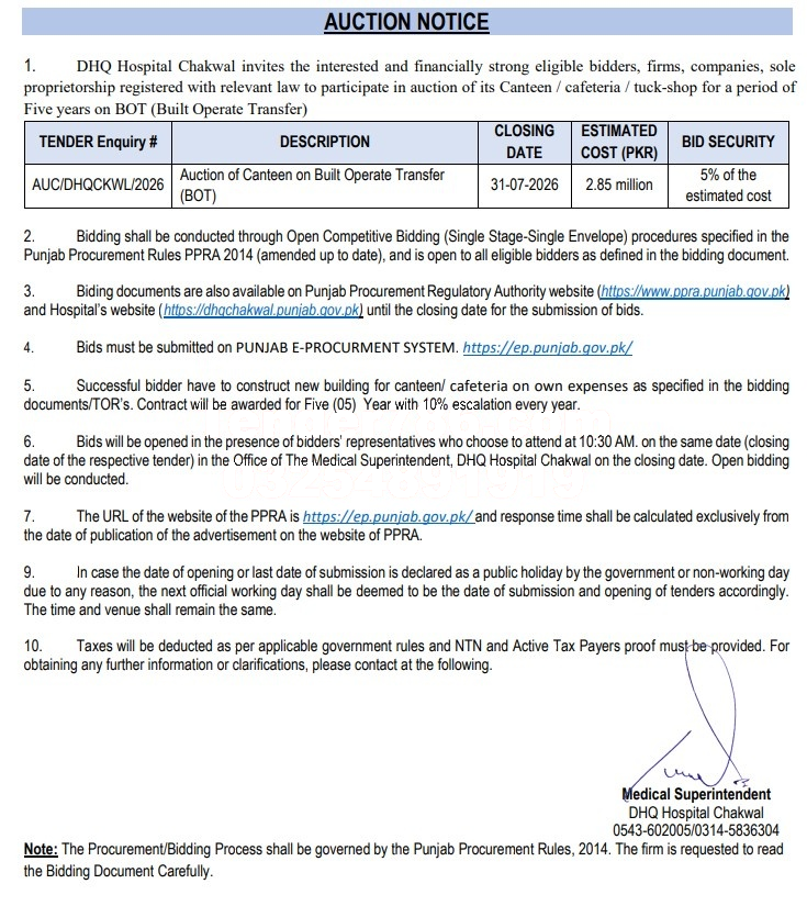 Tender Document