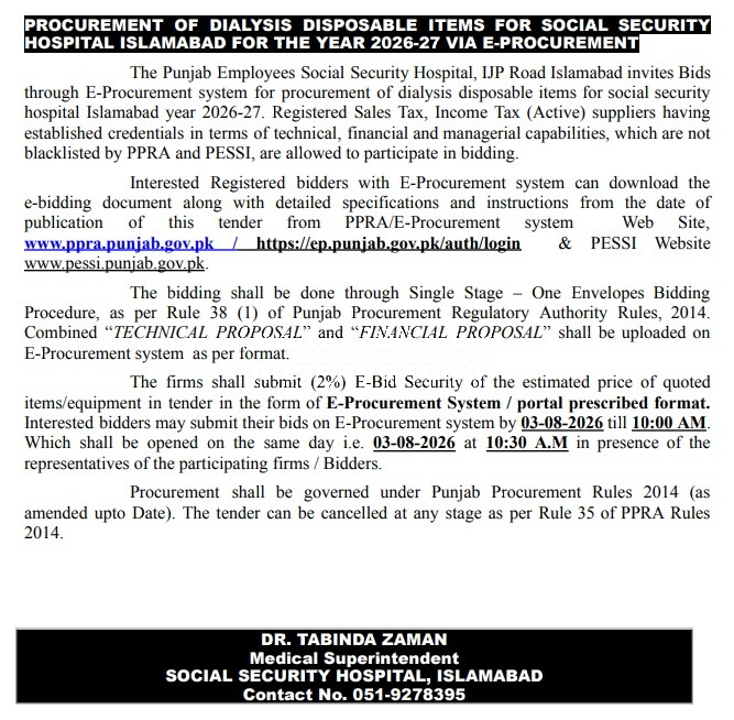 Tender Document