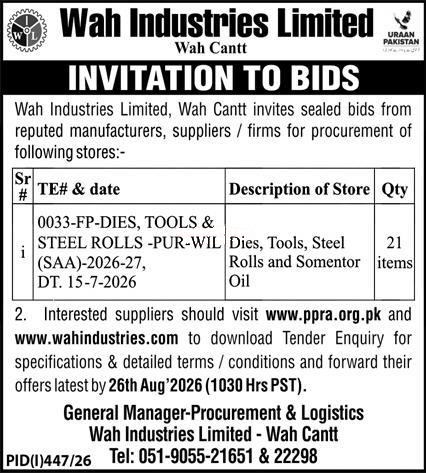 Tender Document