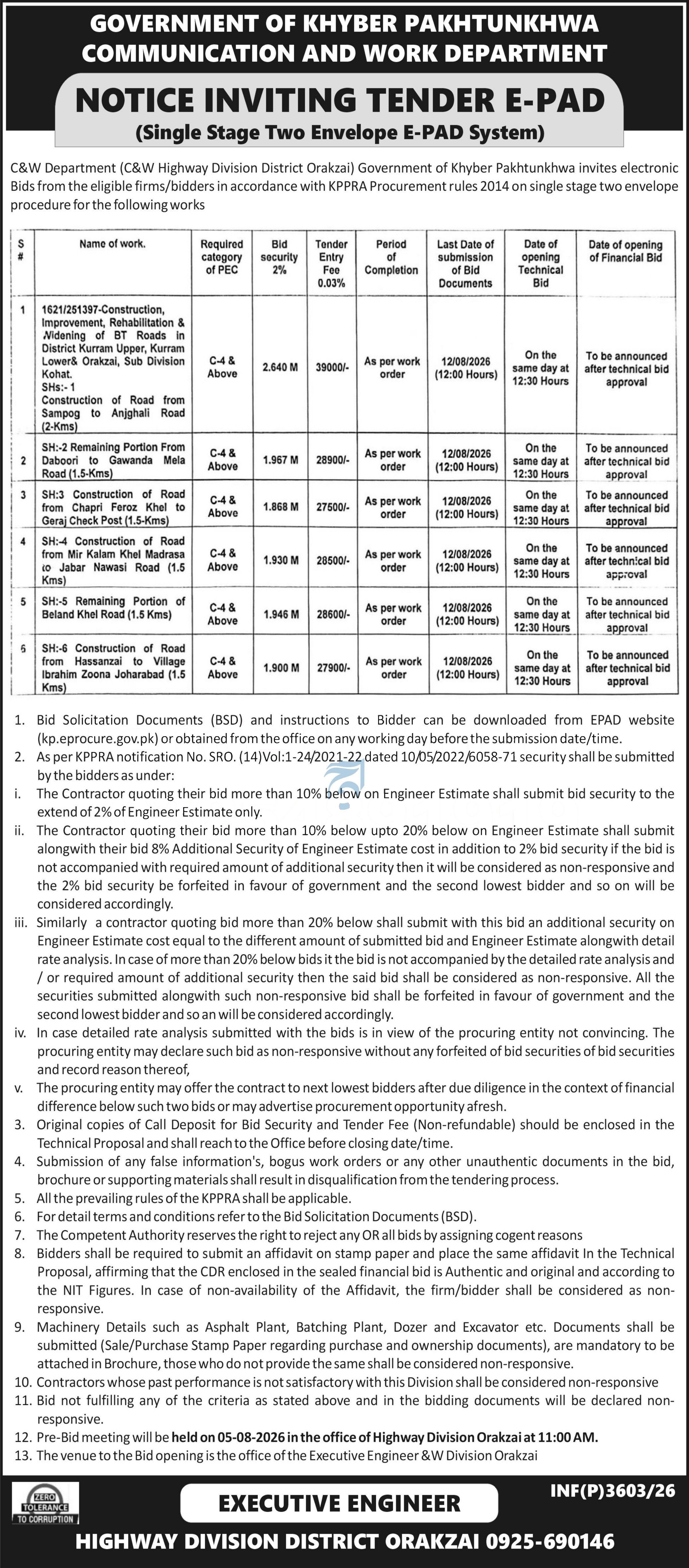 Tender Document