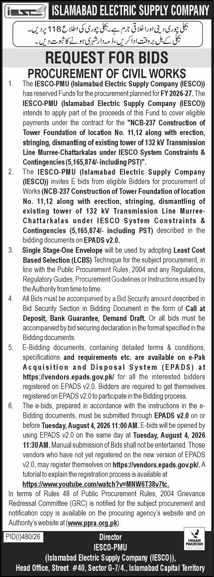 Tender Document