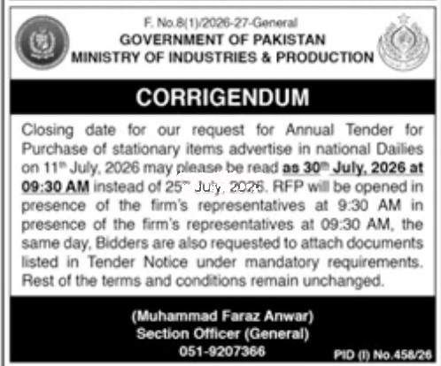 Tender Document