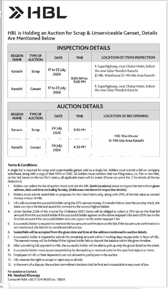 Tender Document