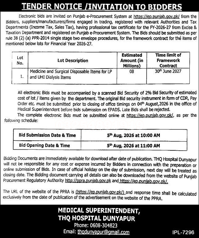 Tender Document