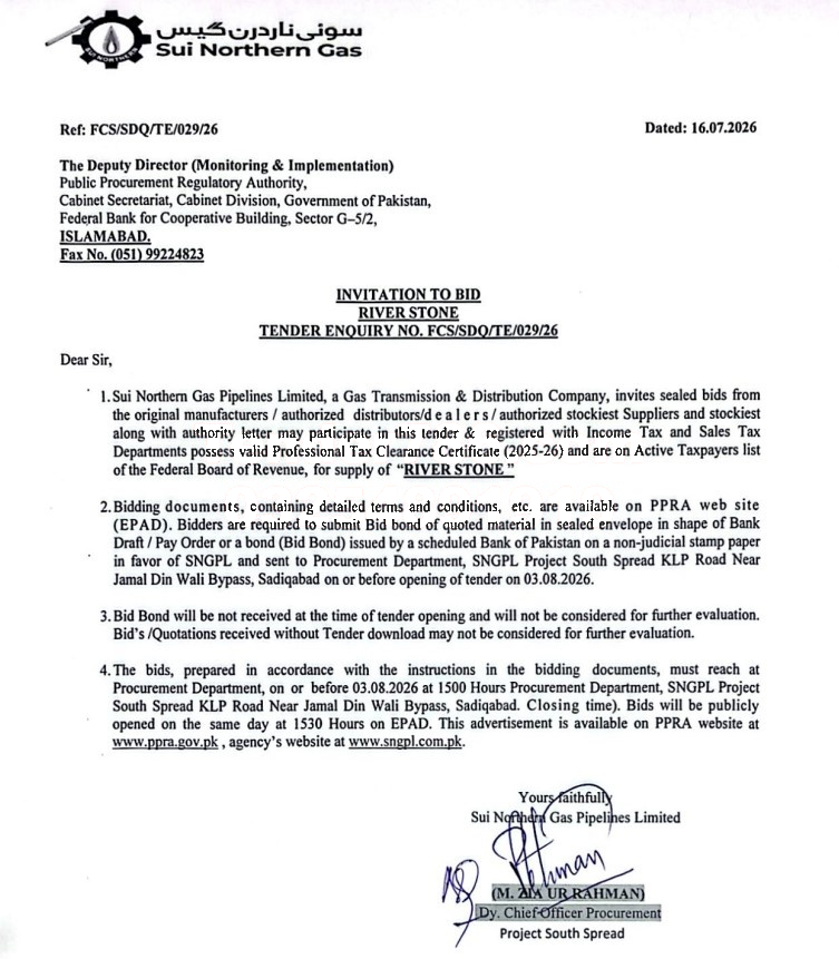 Tender Document