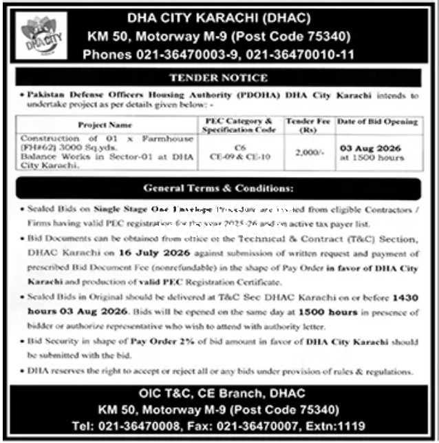 Tender Document