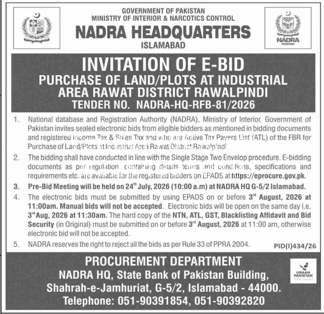 Tender Document