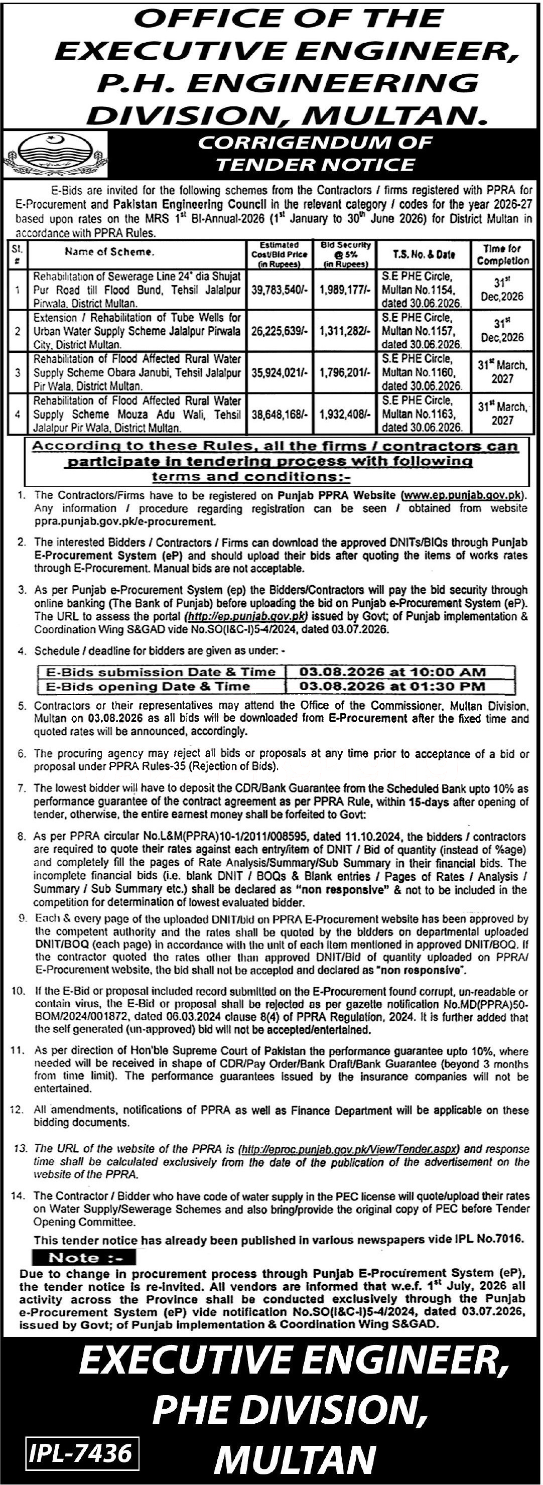 Tender Document