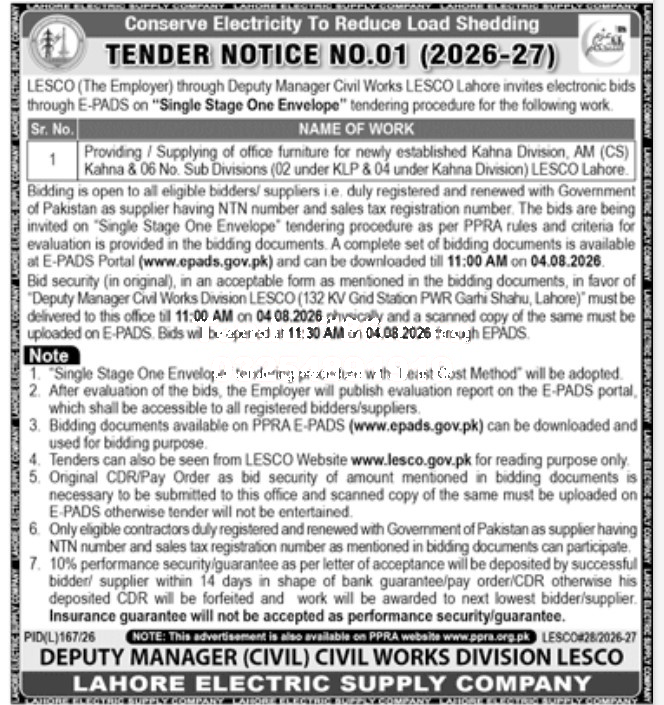 Tender Document