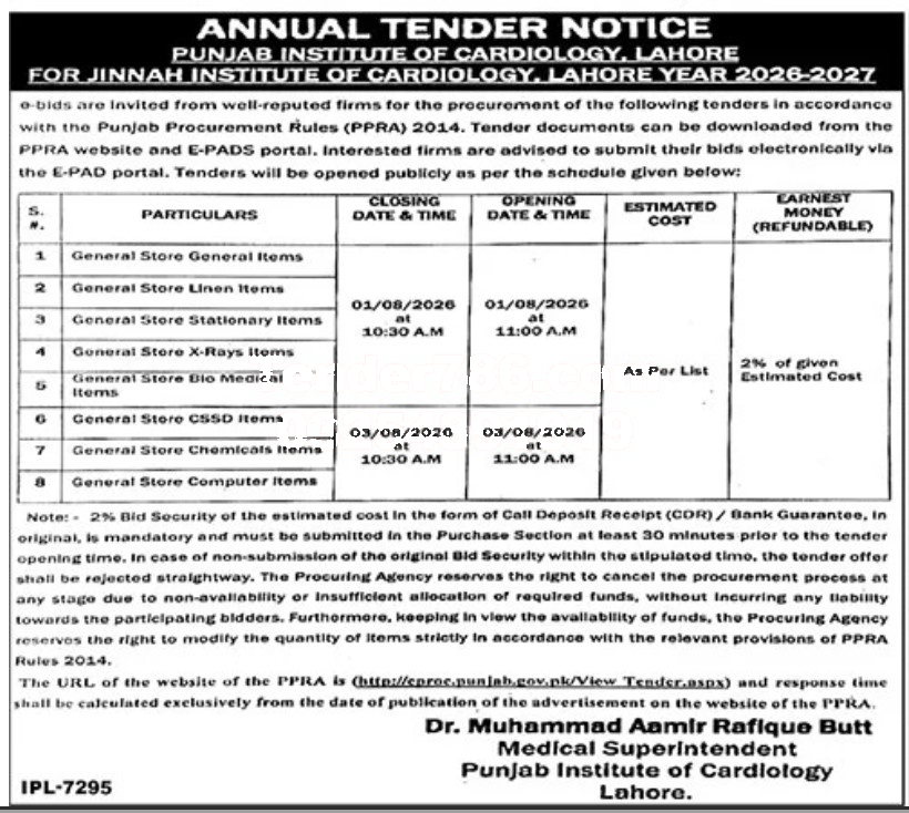 Tender Document