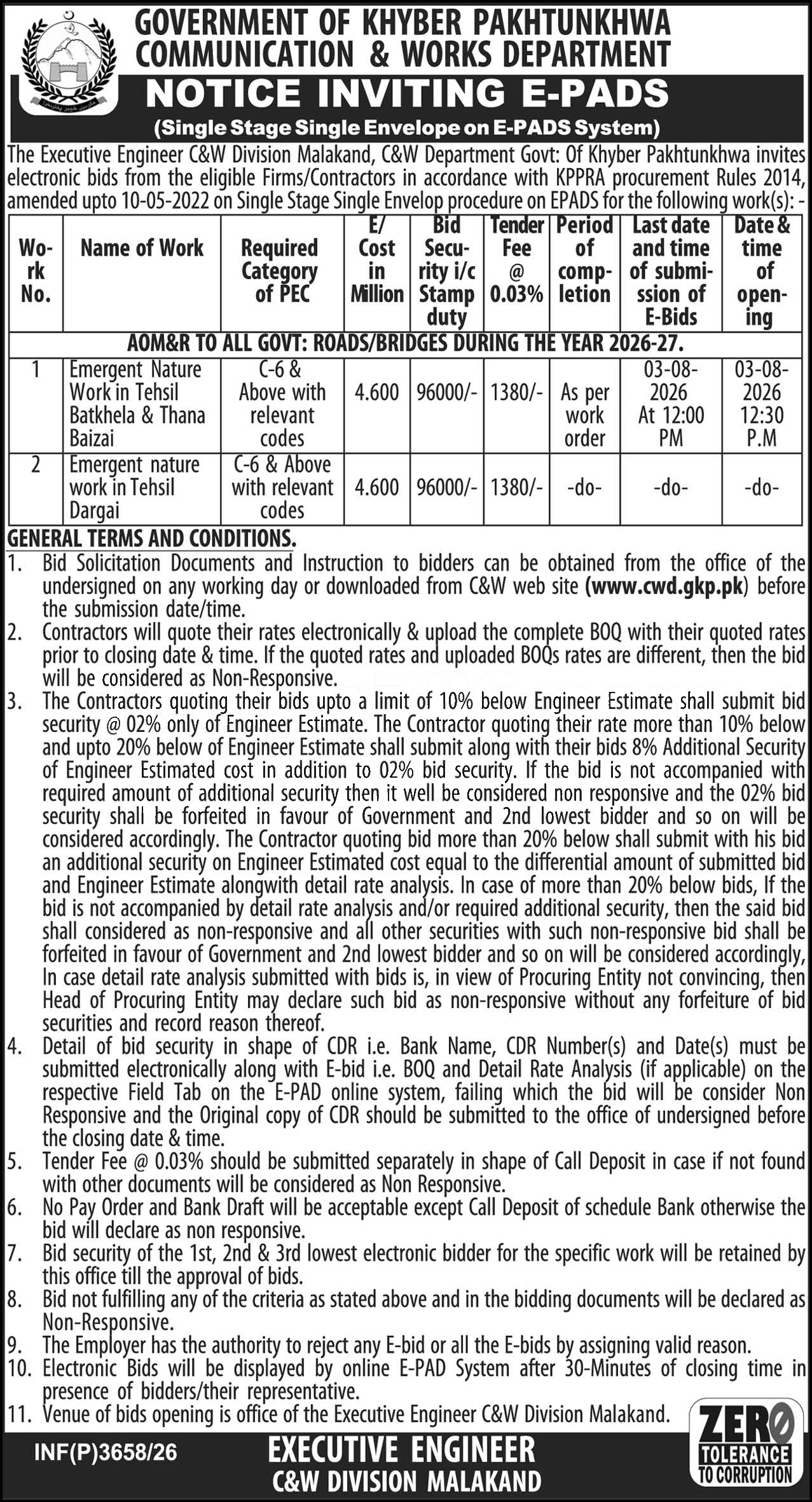Tender Document