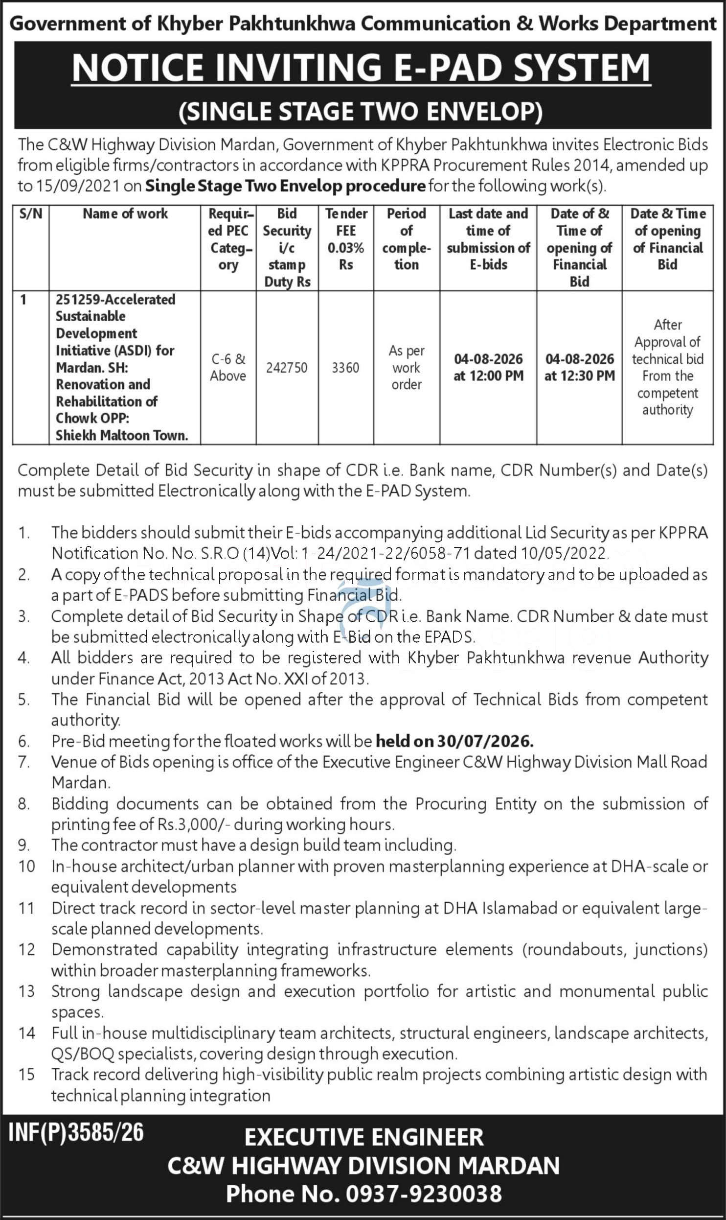 Tender Document
