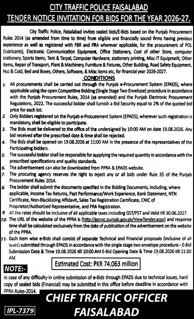 Tender Document