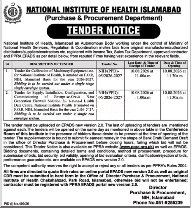 Tender Document