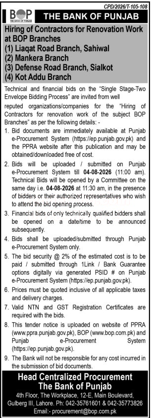 Tender Document