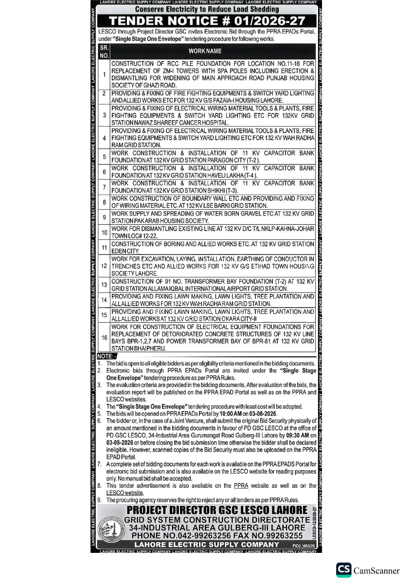 Tender Document