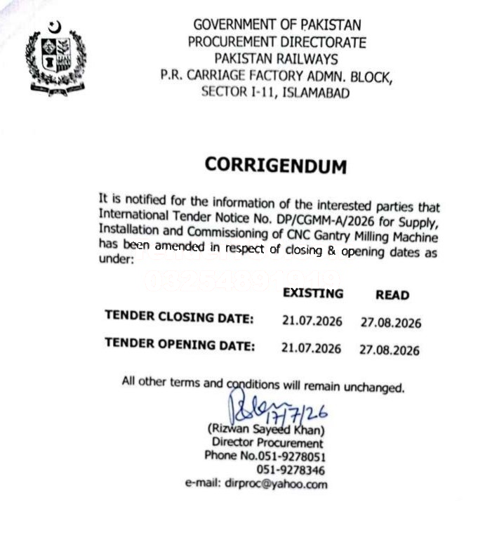 Tender Document